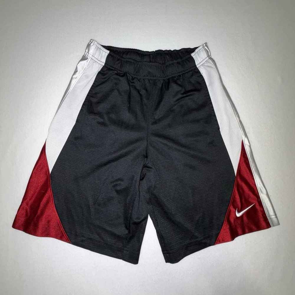 Nike Basketball Shorts Red Black White Size Small
